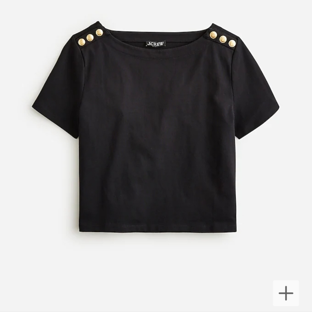 J.crew mariner top with buttons